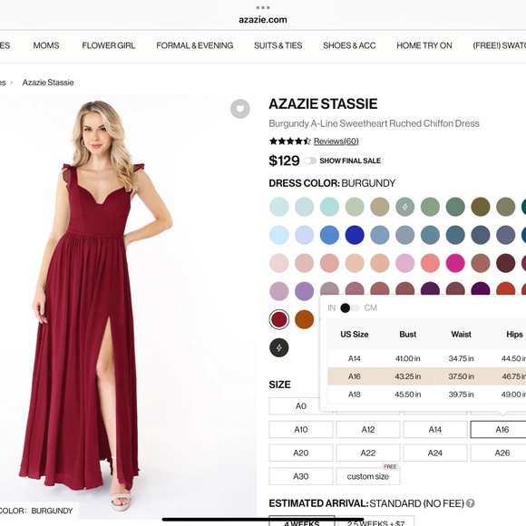 burgundy dresses short A-line V-neck Burgundy Satin Short Homecoming Dress with Pockets, MH454
